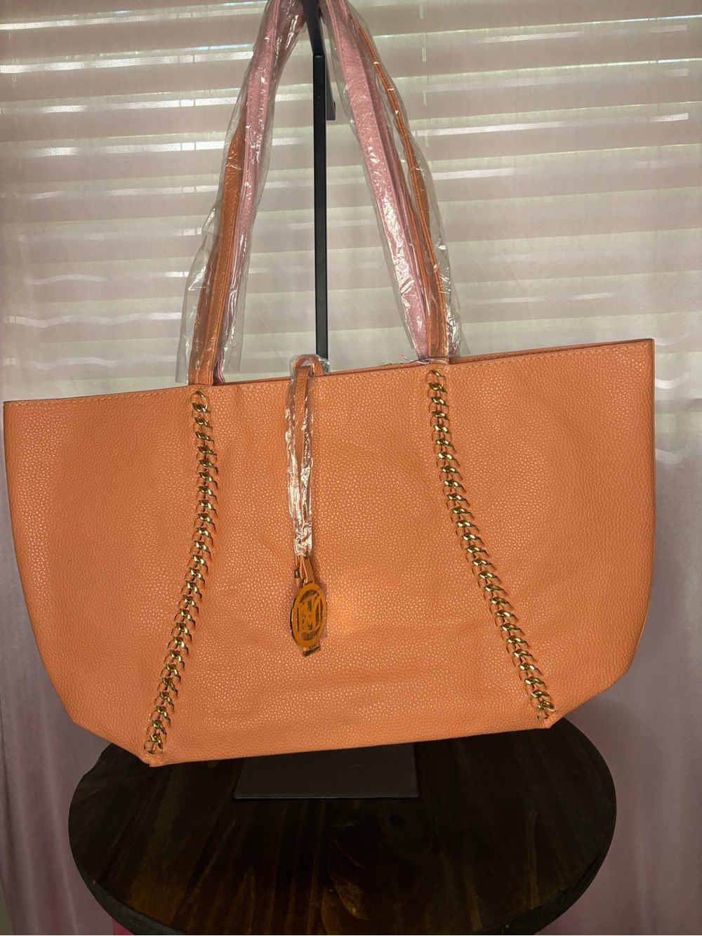 NWT Badgley Mischka Tote Bundle | Blush Pink & Coral | 2 Bags